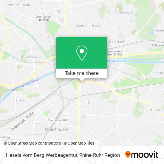 Hesels vom Berg Werbeagentur map