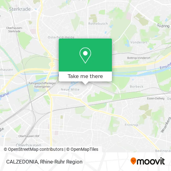 Карта CALZEDONIA