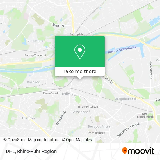 Карта DHL