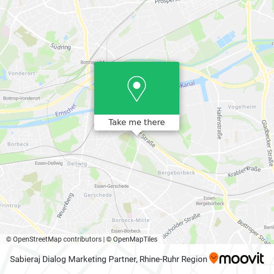 Sabieraj Dialog Marketing Partner map