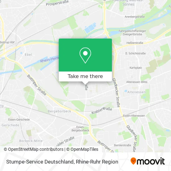 Stumpe-Service Deutschland map