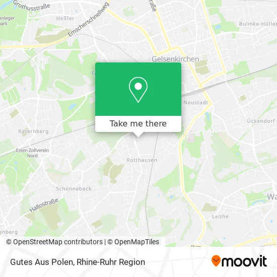 Карта Gutes Aus Polen