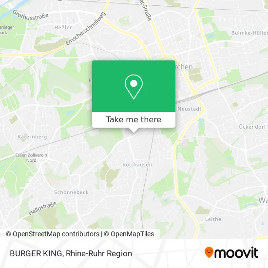 Карта BURGER KING