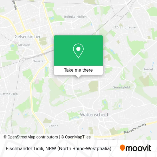 Fischhandel Tidili map