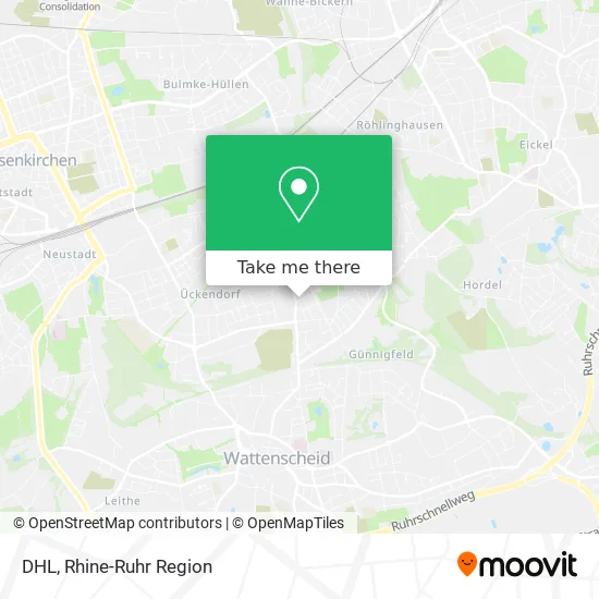 Карта DHL