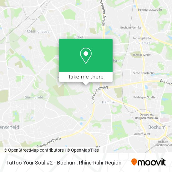 Tattoo Your Soul #2 - Bochum map
