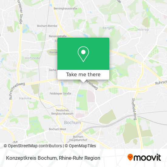 Konzeptkreis Bochum map
