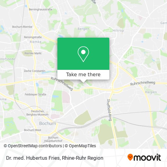 Dr. med. Hubertus Fries map