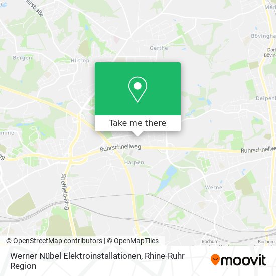 Werner Nübel Elektroinstallationen map