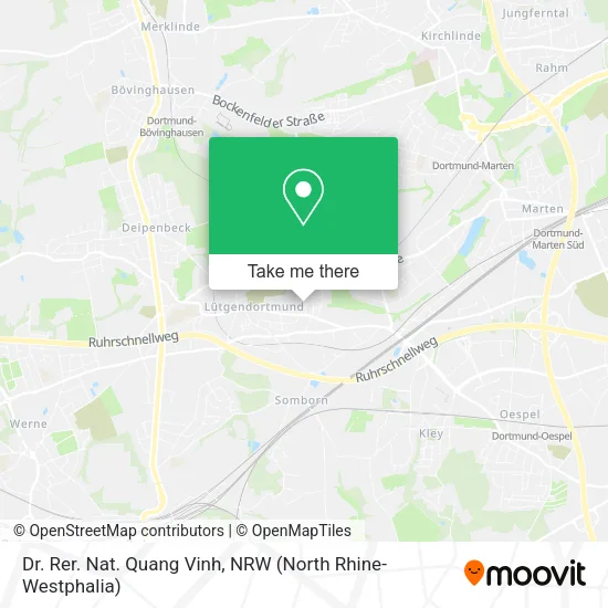 Карта Dr. Rer. Nat. Quang Vinh