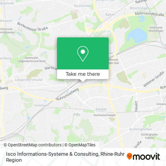 Isco Informations-Systeme & Consulting map