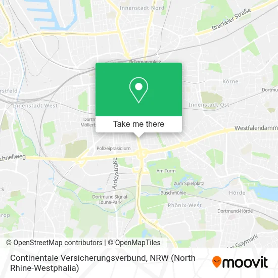 Continentale Versicherungsverbund map