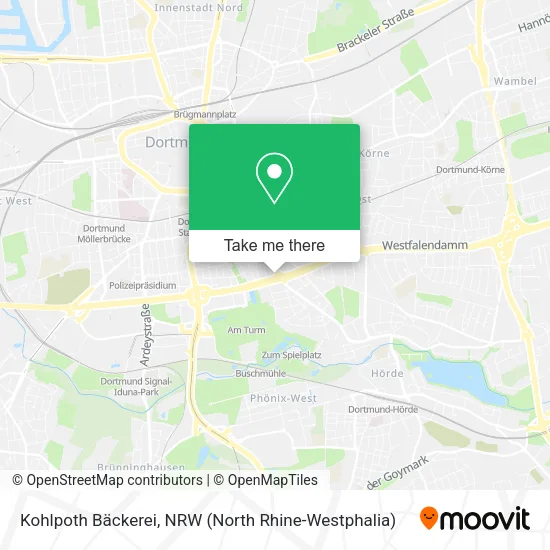 Карта Kohlpoth Bäckerei