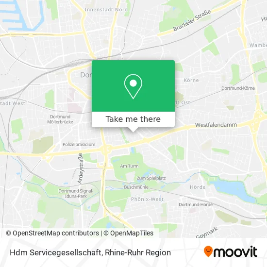 Карта Hdm Servicegesellschaft