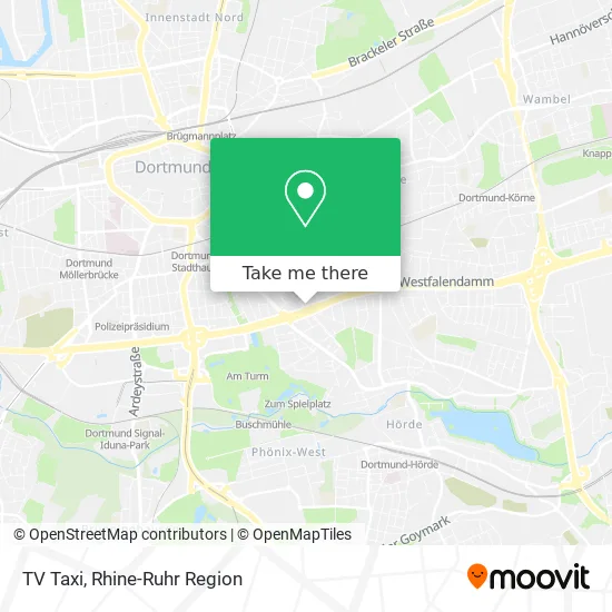 Карта TV Taxi
