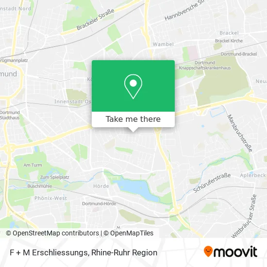 F + M Erschliessungs map