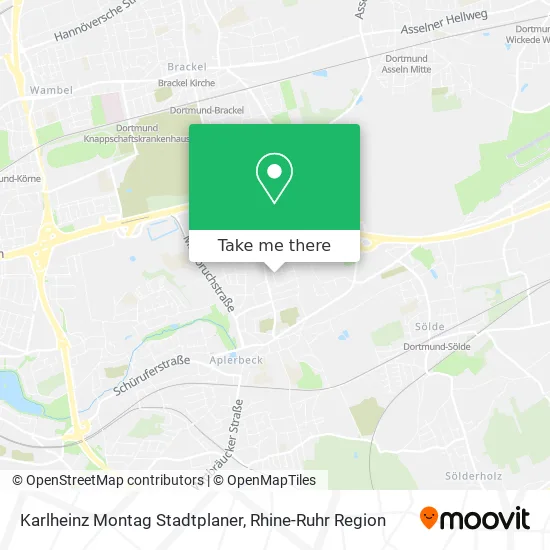 Карта Karlheinz Montag Stadtplaner