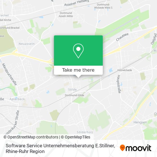 Software Service Unternehmensberatung E.Stillner map