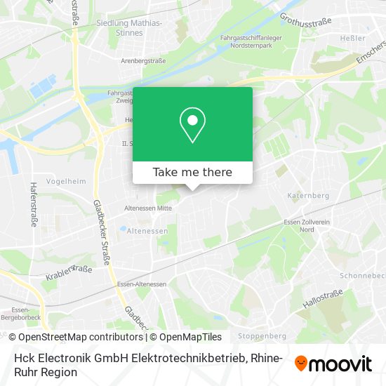 Hck Electronik GmbH Elektrotechnikbetrieb map