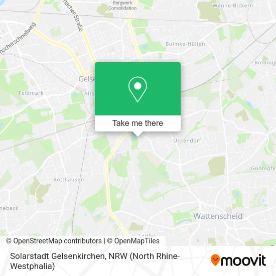 Карта Solarstadt Gelsenkirchen