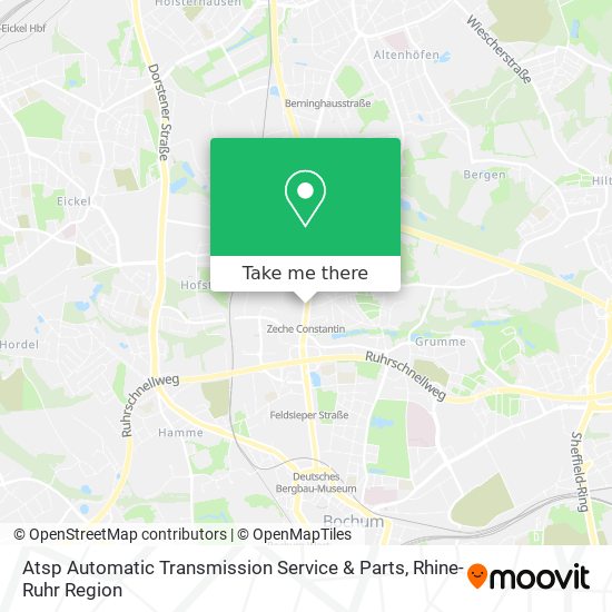 Atsp Automatic Transmission Service & Parts map