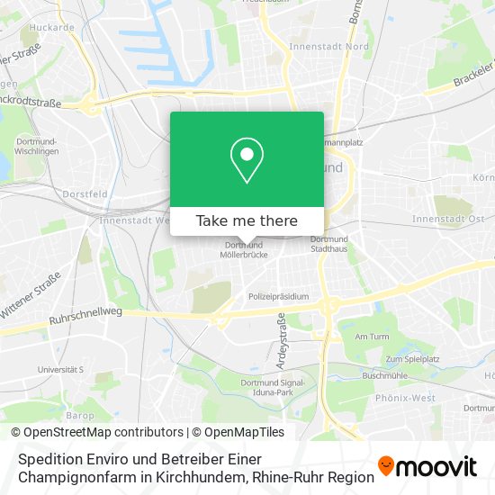 Spedition Enviro und Betreiber Einer Champignonfarm in Kirchhundem map