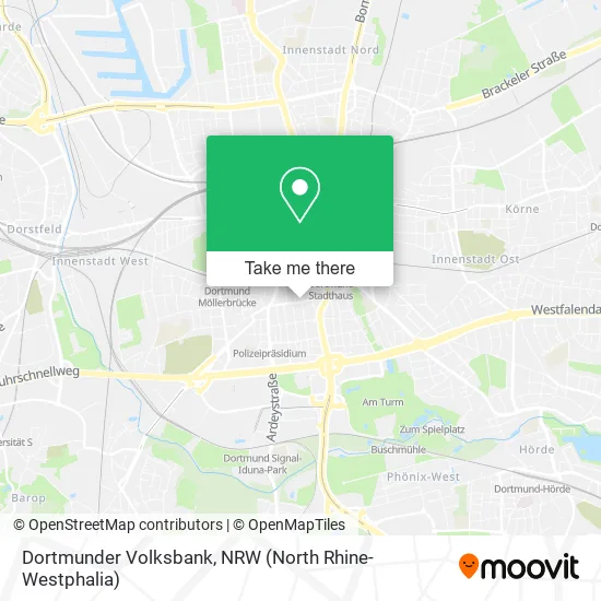 Карта Dortmunder Volksbank
