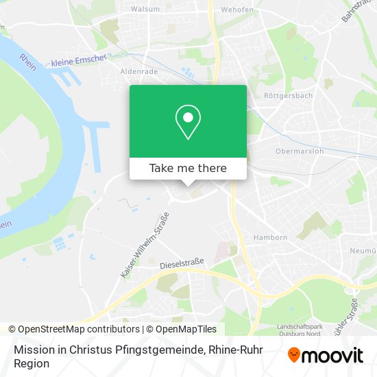Mission in Christus Pfingstgemeinde map
