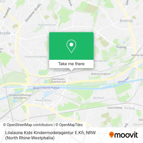 Карта Lilalaune Kids Kindermodelagentur E.Kfr