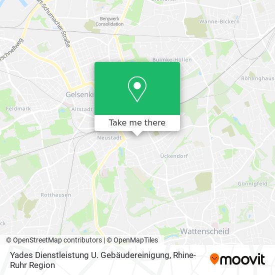 Yades Dienstleistung U. Gebäudereinigung map