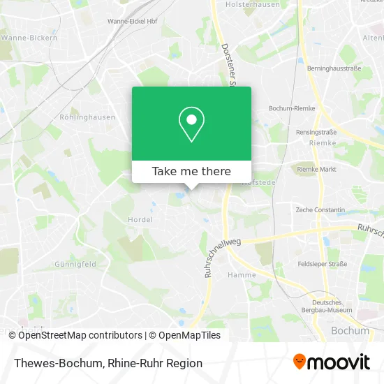 Карта Thewes-Bochum