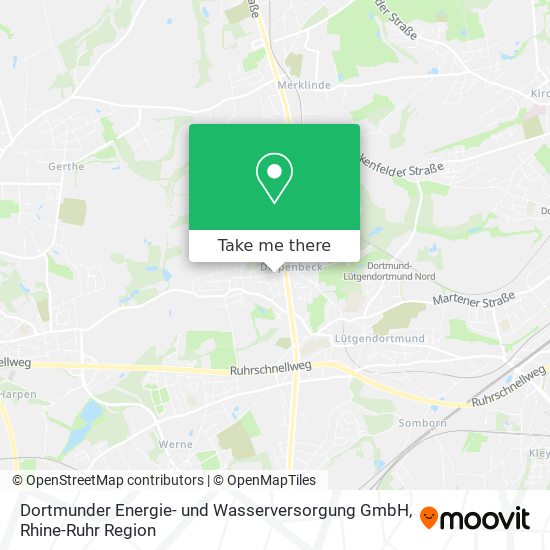Dortmunder Energie- und Wasserversorgung GmbH map