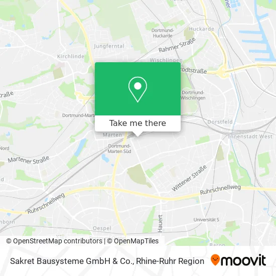 Карта Sakret Bausysteme GmbH & Co.