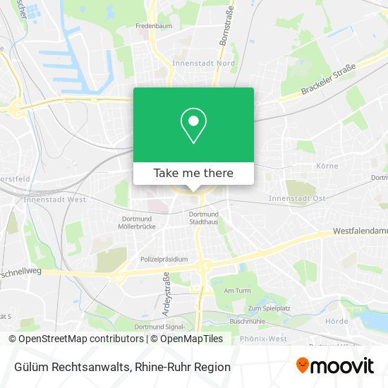 Gülüm Rechtsanwalts map