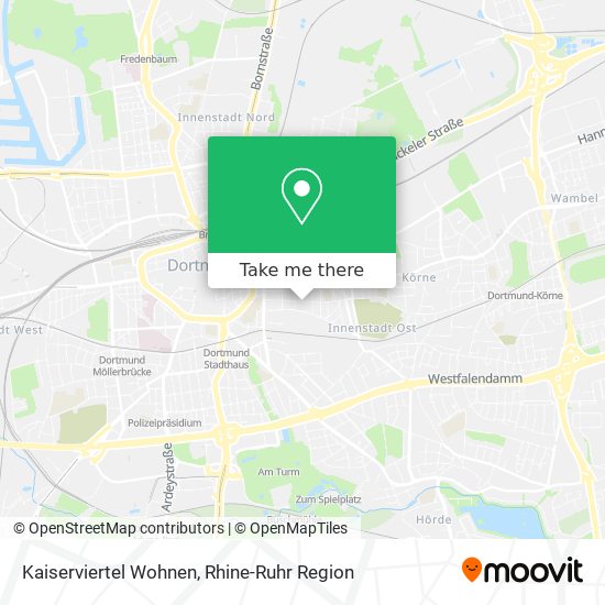 Kaiserviertel Wohnen map