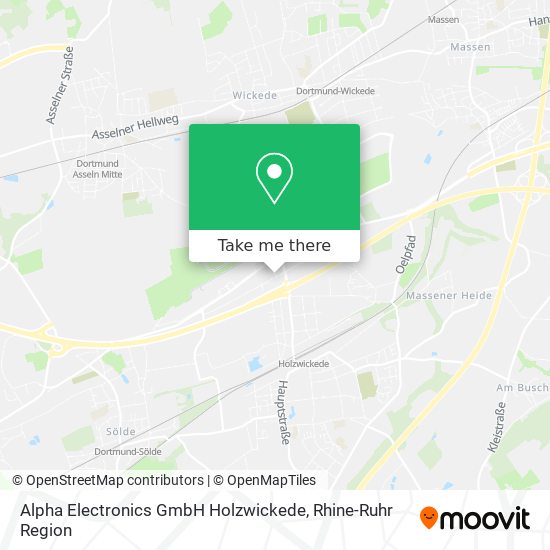 Alpha Electronics GmbH Holzwickede map