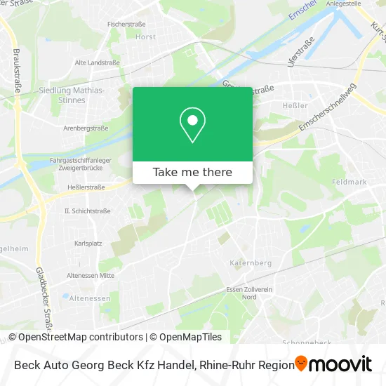 Карта Beck Auto Georg Beck Kfz Handel