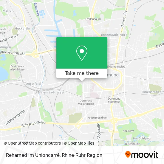 Карта Rehamed im Unioncarré