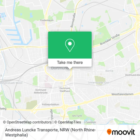 Карта Andreas Luncke Transporte
