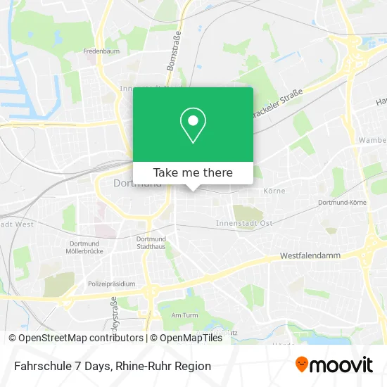 Карта Fahrschule 7 Days