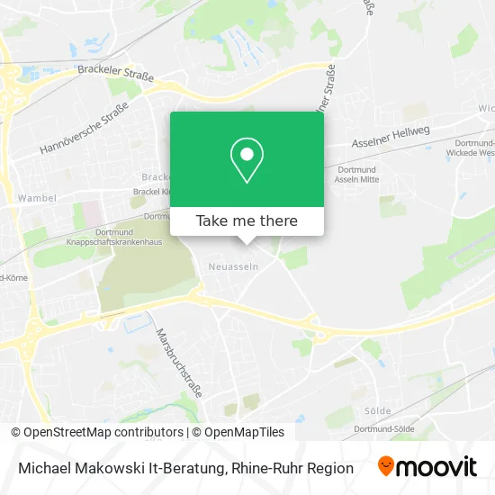 Карта Michael Makowski It-Beratung