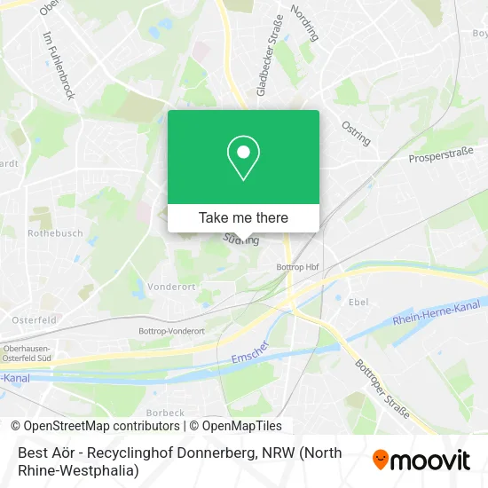 Карта Best Aör - Recyclinghof Donnerberg