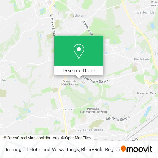 Immogold Hotel und Verwaltungs map