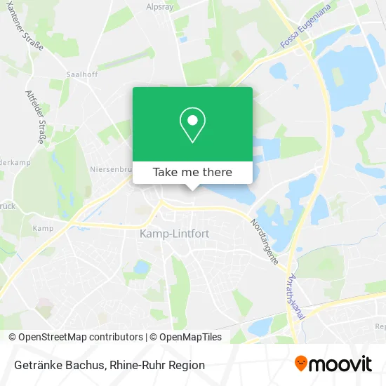 Карта Getränke Bachus