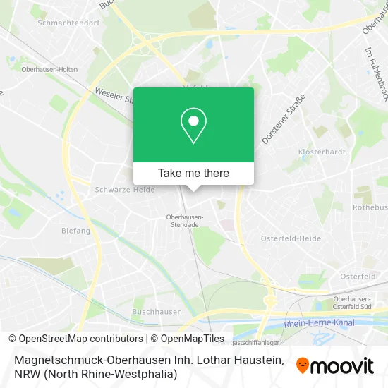 Карта Magnetschmuck-Oberhausen Inh. Lothar Haustein
