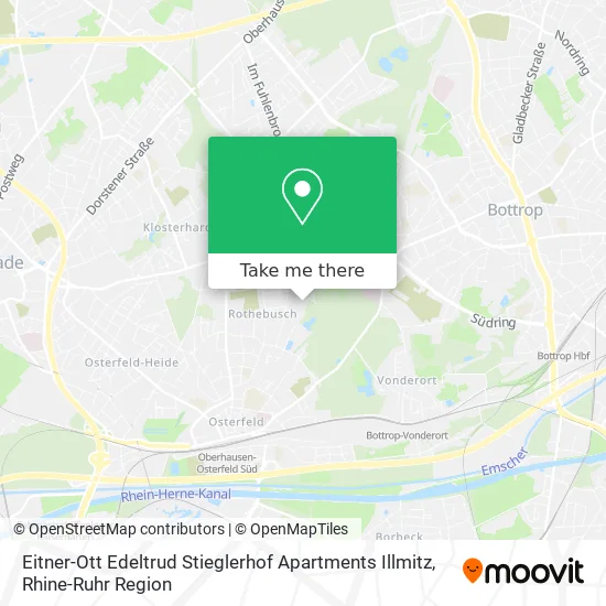 Карта Eitner-Ott Edeltrud Stieglerhof Apartments Illmitz