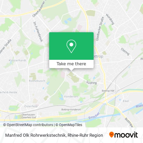 Manfred Olk Rohrwerkstechnik map