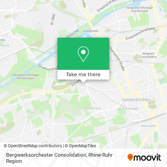 Карта Bergwerksorchester Consolidation