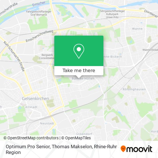 Optimum Pro Senior, Thomas Makselon map