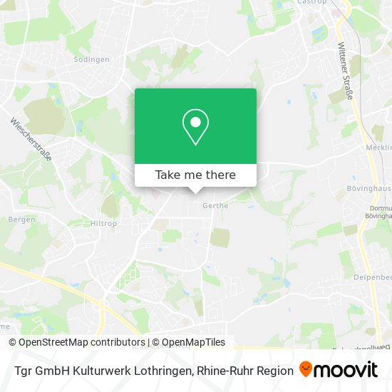 Tgr GmbH Kulturwerk Lothringen map